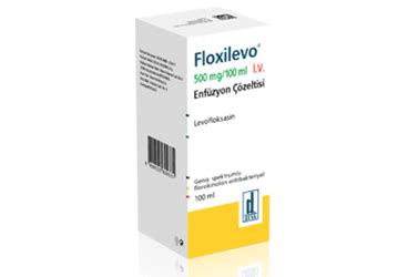 Floxilevo 500 Mg/100 Ml Iv Enfuzyon Cozeltisi