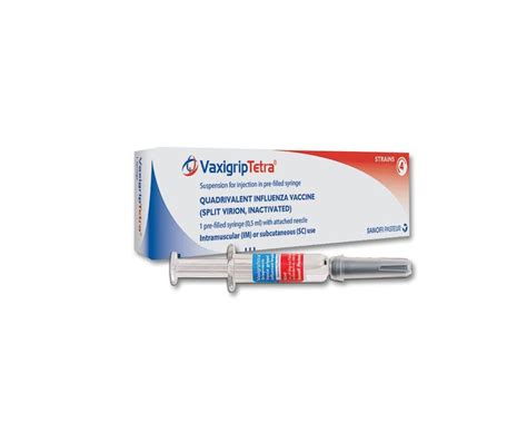 Fluarix Tetra 0,5 Ml I.m. Enjeksiyon Icin Suspansiyon Iceren Kullanima Hazir Enjektor