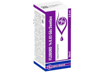 Flubord %0,03 Goz Damlasi, Cozelti (2,5 Ml)