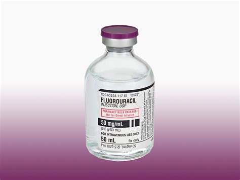 Fluorouracil-kocak 250 Mg/5 Ml Iv Enjeksiyon Icin Solusyon Iceren Flakon
