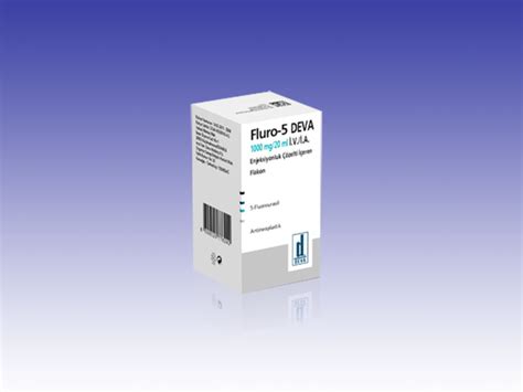 Fluro-5 Deva 1000 Mg/20 Ml Iv/ia Enjeksiyonluk Cozelti Iceren Flakon