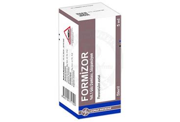 Formizor %0.1 Goz Damlasi , Suspansiyon