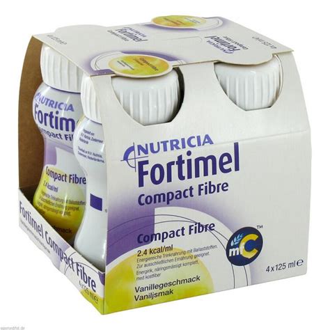 Fortimel Compact Fibre Cilek Aromali 4x125 Ml