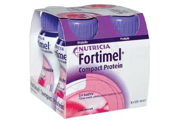 Fortimel Compact Protein Cilek Aromali 4x125 Ml