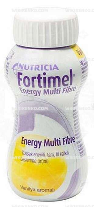 Fortimel Energy Multi Fibre Vanilya Aromali