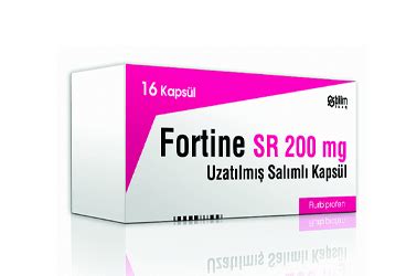 Fortine Sr 200 Mg Uzatilmis Salimli 16 Kapsul