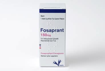 Fosemazon 150 Mg I.v. Infuzyonluk Cozelti Hazirlamada Kullanilacak Konsantre Icin Toz