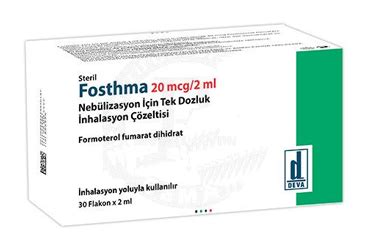 Fosthma 20 Mcg/2 Ml Nebulizasyon Icin Tek Dozluk Inhalasyon Cozeltisi (60 Adet)