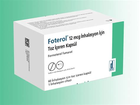 Foterol 12 Mcg Inhalasyon Icin Toz Iceren 60 Kapsul