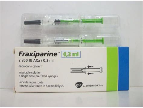 Fraxiparine 2850 Iu/0.3 Ml 2 Enjektor