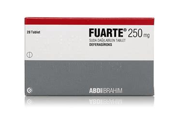 Fuarte 250 Mg Suda Dagilabilen 28 Tablet