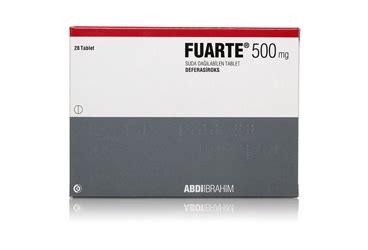 Fuarte 500 Mg Suda Dagilabilen 28 Tablet