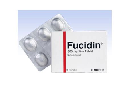Fucidin 500 Mg 15 Film Tablet