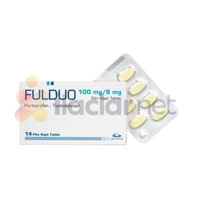 Fulduo 100mg/8mg 14 Film Kapli Tablet