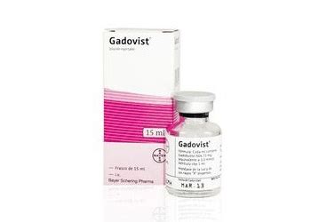 Gadovist 1 Mmol/ml .enj.sol. Iceren 15 Ml 1 Flakon