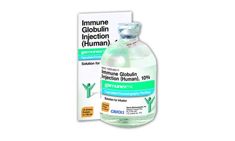 Gamunex-c %10 100 Ml Iv/sc Enjeksiyon Icin Cozelti Iceren Flakon