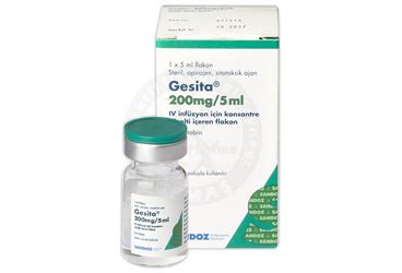 Gemful 1000 Mg/25 Ml Iv Infuzyon Icin Konsantre Cozelti Iceren Flakon