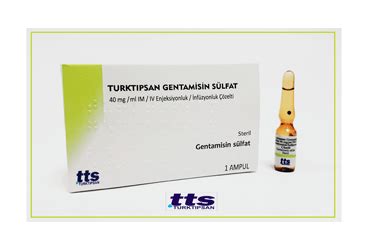 Genta 40 Mg/ml Enjeksiyonluk Cozelti