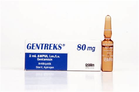 Genta 80 Mg/2 Ml Enjeksiyonluk Cozelti