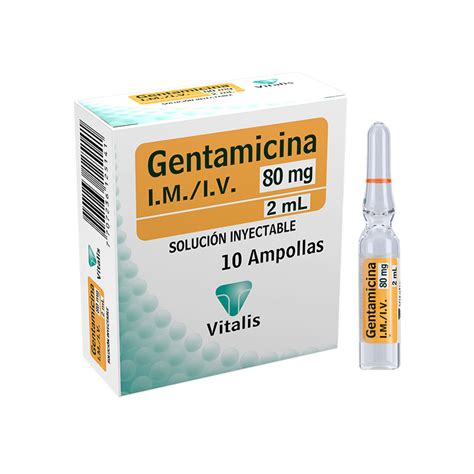 Genthaver 80 Mg 1 Ampul
