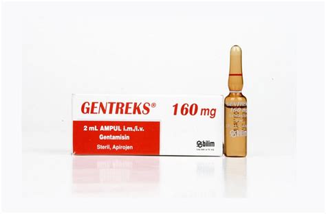 Gentreks 160 Mg / 2 Ml Im/ivenjeksiyonluk Cozelti Iceren Ampul (1 Ampul)