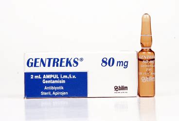 Gentreks 80 Mg / 2 Ml Im/ivenjeksiyonluk Cozelti Iceren Ampul (1 Ampul)