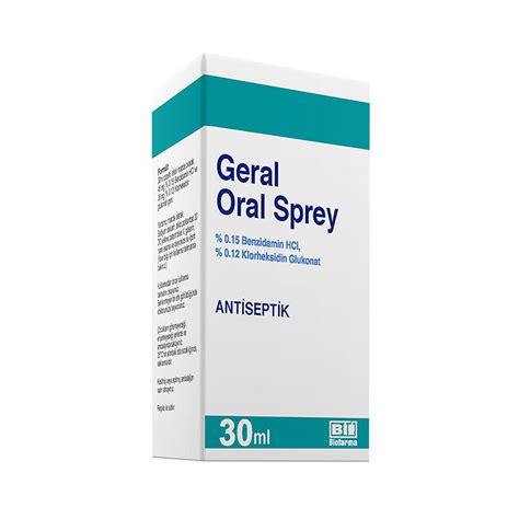 Geral %0.15 + %0.12 Oral Sprey,30 Ml
