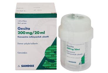 Gesita 200 Mg/20 Ml Konsantre Infuzyonluk Cozelti