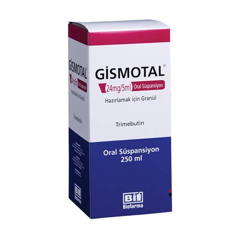 Gismotal 24mg/5ml Oral Suspanyon Hazirlamak Icin Granul 250 Ml