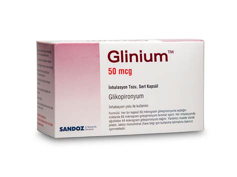 Glinium Plus 85 Mcg / 43 Mcg Inhalasyon Tozu Sert Kapsul
