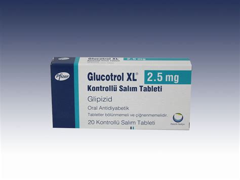 Glucotrol Xl 2,5 Mg KontrollÜ Salim Tablet (20 Tablet)
