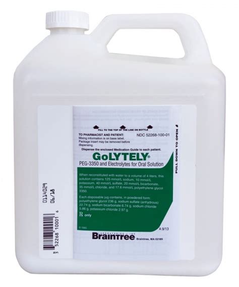 Golytely Bagirsak Temizleme Tozu, 4 L