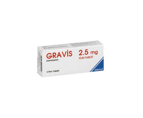 Gravis 2,5 Mg 3 Film Tablet