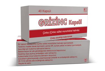 Grizinc 40 Kapsul