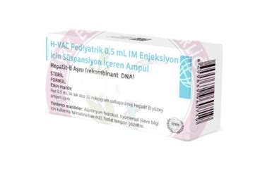 H-vac 10 Mcg /0,5 Ml Im Pediyatrik Enjeksiyonluk Suspansiyon