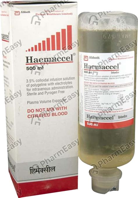 Haemaccel Infuzyon Solusyonu 500 Ml