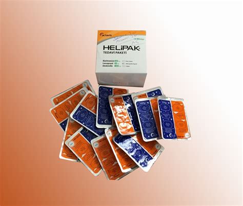 Helipak 500+30+1000 Mg Tedavi Paketi (14 Tablet)