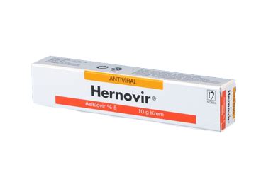Hernovir %5 10 Gr Krem