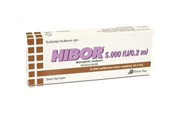 Hibor 5000 Iu/0,2 Ml Kullanima Hazir 2 Enjektor
