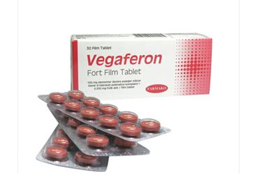 Hidrofer Fort 100 Mg/0,35 Mg Film Kapli Tablet