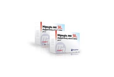 Hipoglis 30 Mg Mr Degistirilmis Salimli 60 Tablet
