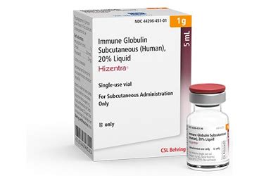 Hizentra 1 G/5 Ml S.c. Uygulama Icin Enjeksiyonluk Cozelti (1 Flakon)