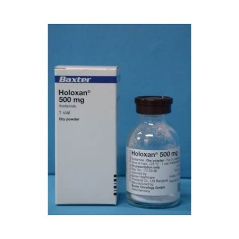 Holoxan 500 Mg Iv Infuzyonluk Cozelti Hazirlamak Icin Toz