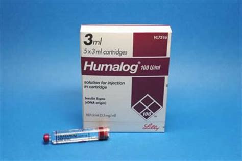 Humalog 100/iu/ml 3 Ml 5 Kartus