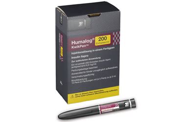 Humalog Kwikpen 200 U/ml Enjeksiyonluk Cozelti Iceren Kullanima Hazir 5 Kalem