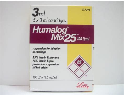 Humalog Mix 25 Kwikpen 100iu/ml Sc Kullanima Hazir Sus.iceren Enj.kalemi (5 Enjeksiyon Kalemi)