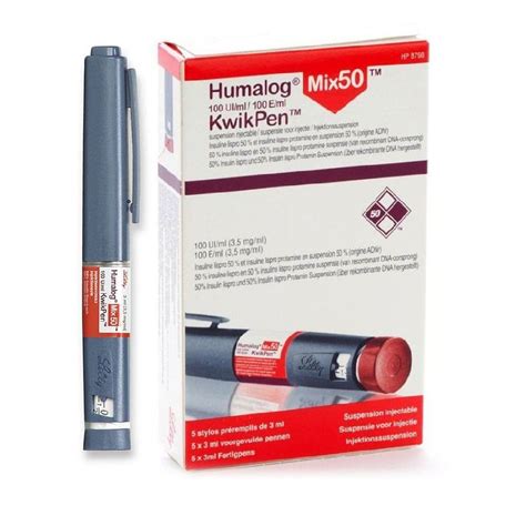 Humalog Mix 50 Kwikpen 100iu/ml Sc Kullanima Hazir Sus.iceren Enj.kalemi (5 Enjeksiyon Kalemi)