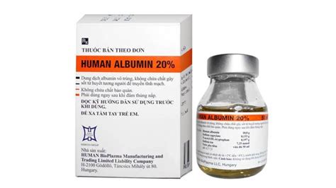 Human Albumin %20 100 Ml Infuzyon Iceren Solusyon