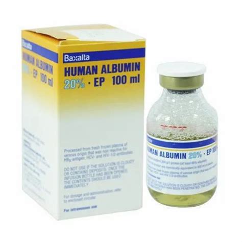 Human Albumin %20 Baxter Flexbumin 100 Ml Iv Infuzyon Icin Cozelti Iceren Torba (1 Adet)