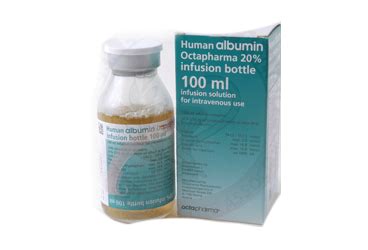 Human Albumin Octapharma %20 Iv Infuzyonluk Cozelti, 100 Ml